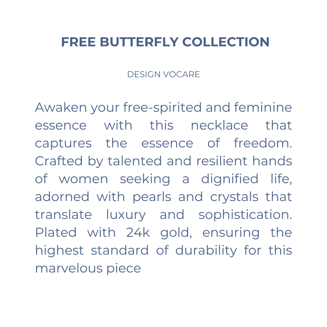 Collier de Perle - Coleção Free Butterfly - Colar de Pérolas