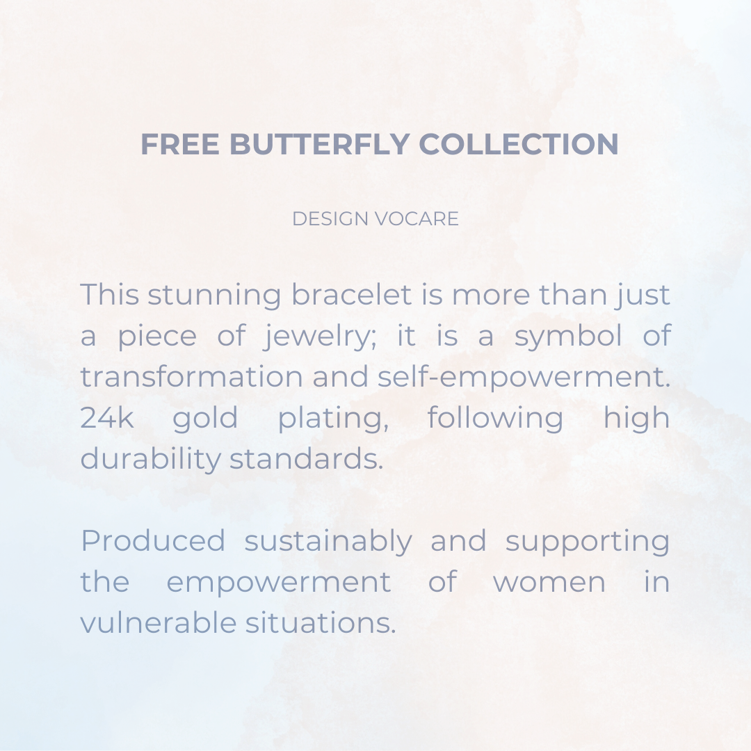 Bracelete - Coleção Free Butterfly