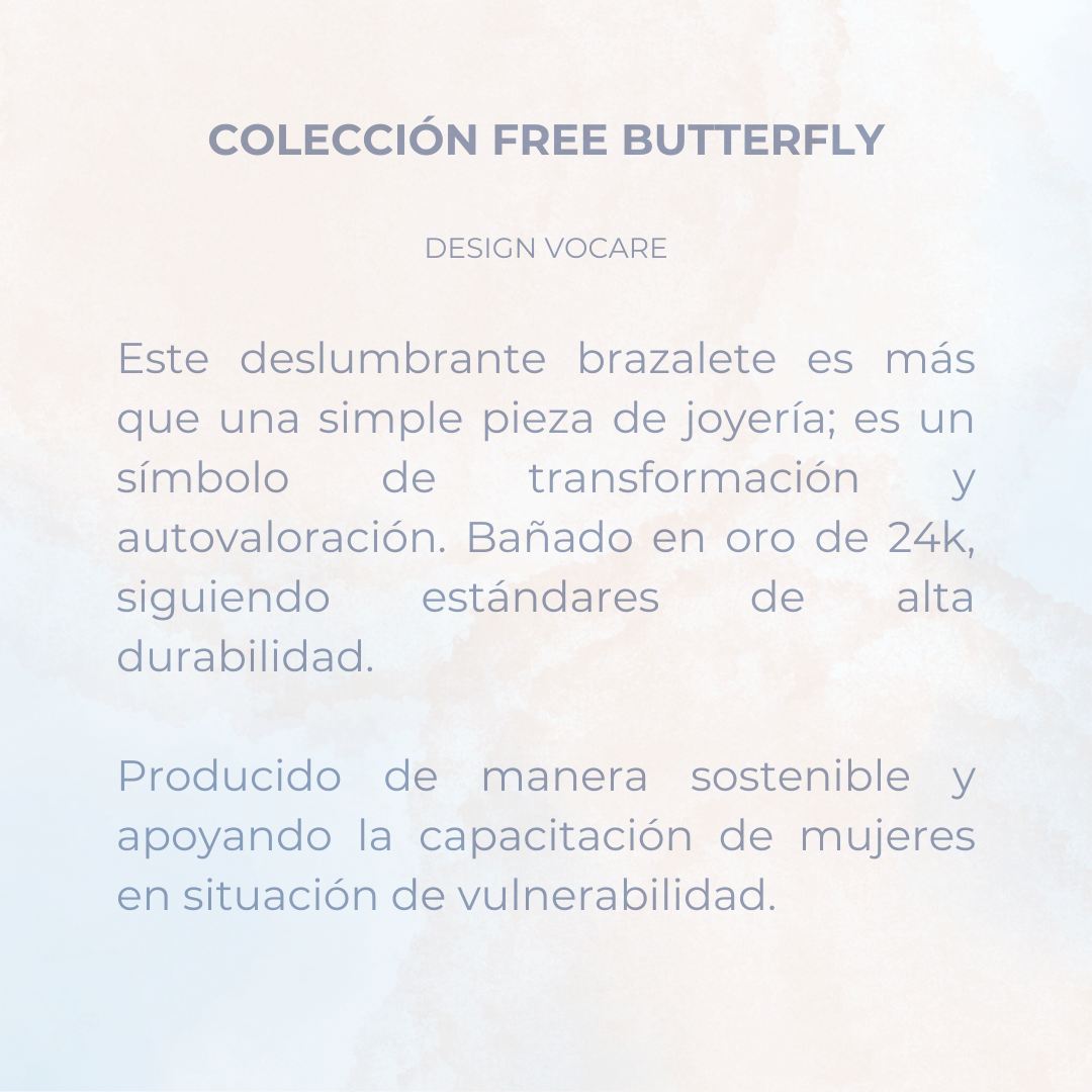 Bracelete - Coleção Free Butterfly