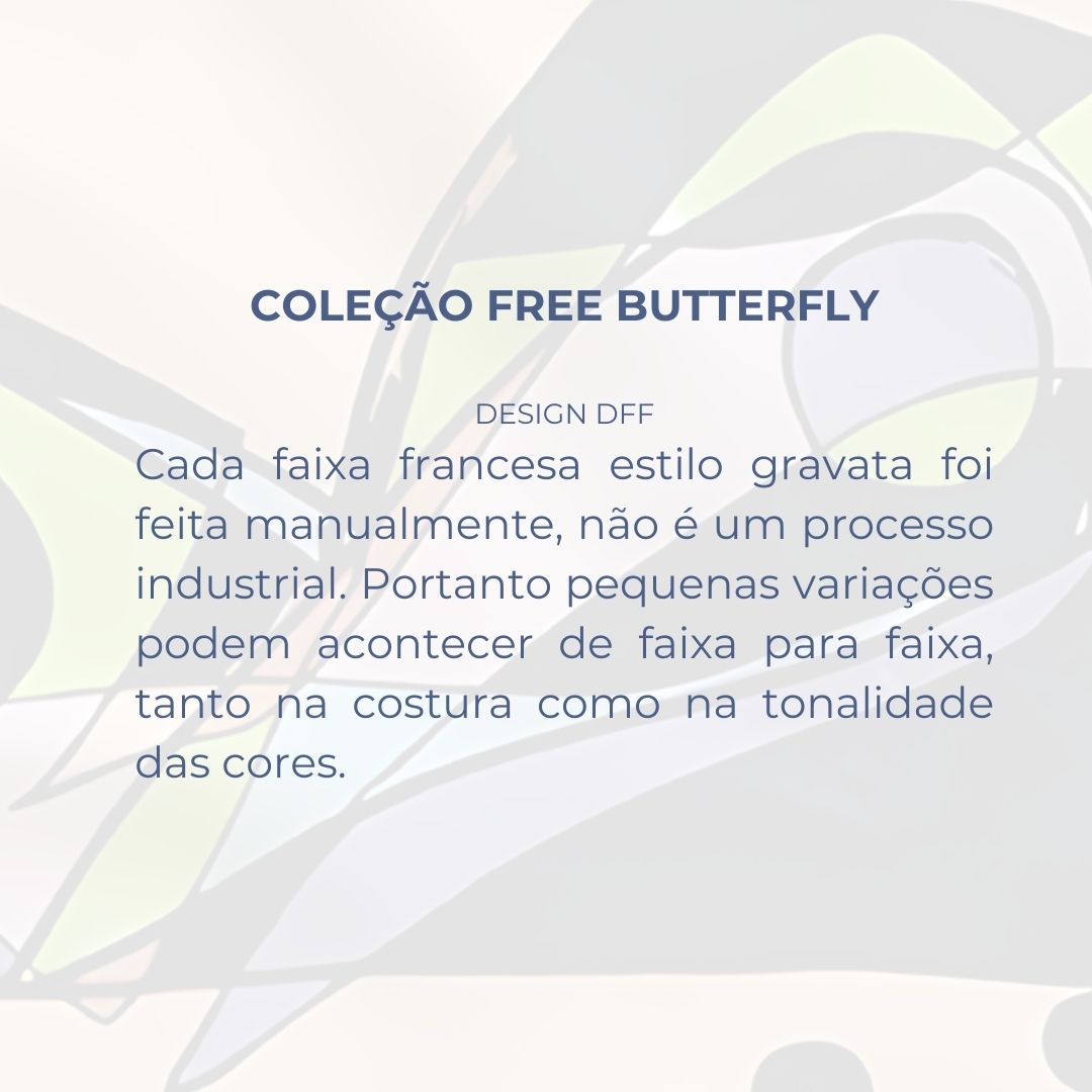Maxi Scarf Néctar - Lenço Maxi Néctar - Free Butterfly Collection - DFF